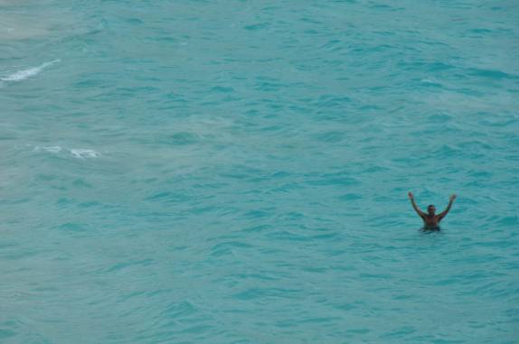 Último mergulho em Bermuda, na praia de Horseshoe Bay